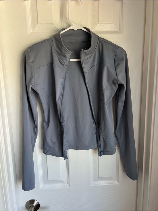 Jackets & Blazers - Blue Women's Lightweight Zip-Front Jacket